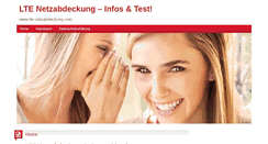 Desktop Screenshot of lte-netzabdeckung.com